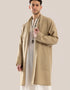 Long jacket with shawl collar